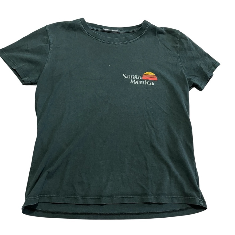 Brandy Melville Santa Monica Graphic Tee One Size Coastal Beach California
